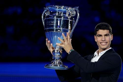 Carlos Alcaraz at the ATP Finals. (PC: Getty Images)