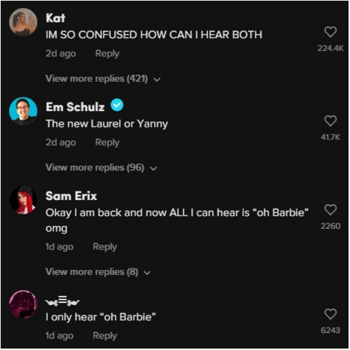 A fan reacts to the viral trend (Image via TikTok/@kittyfeeley)