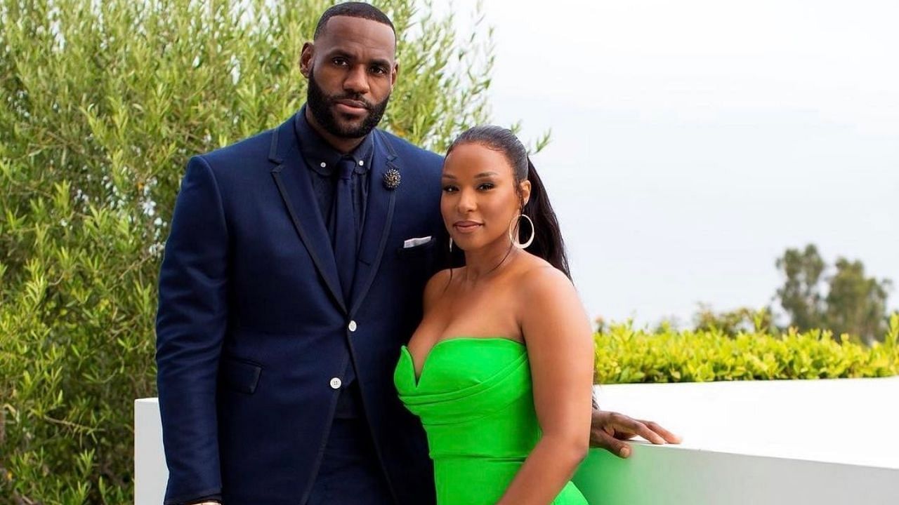 LeBron James and Savannah James