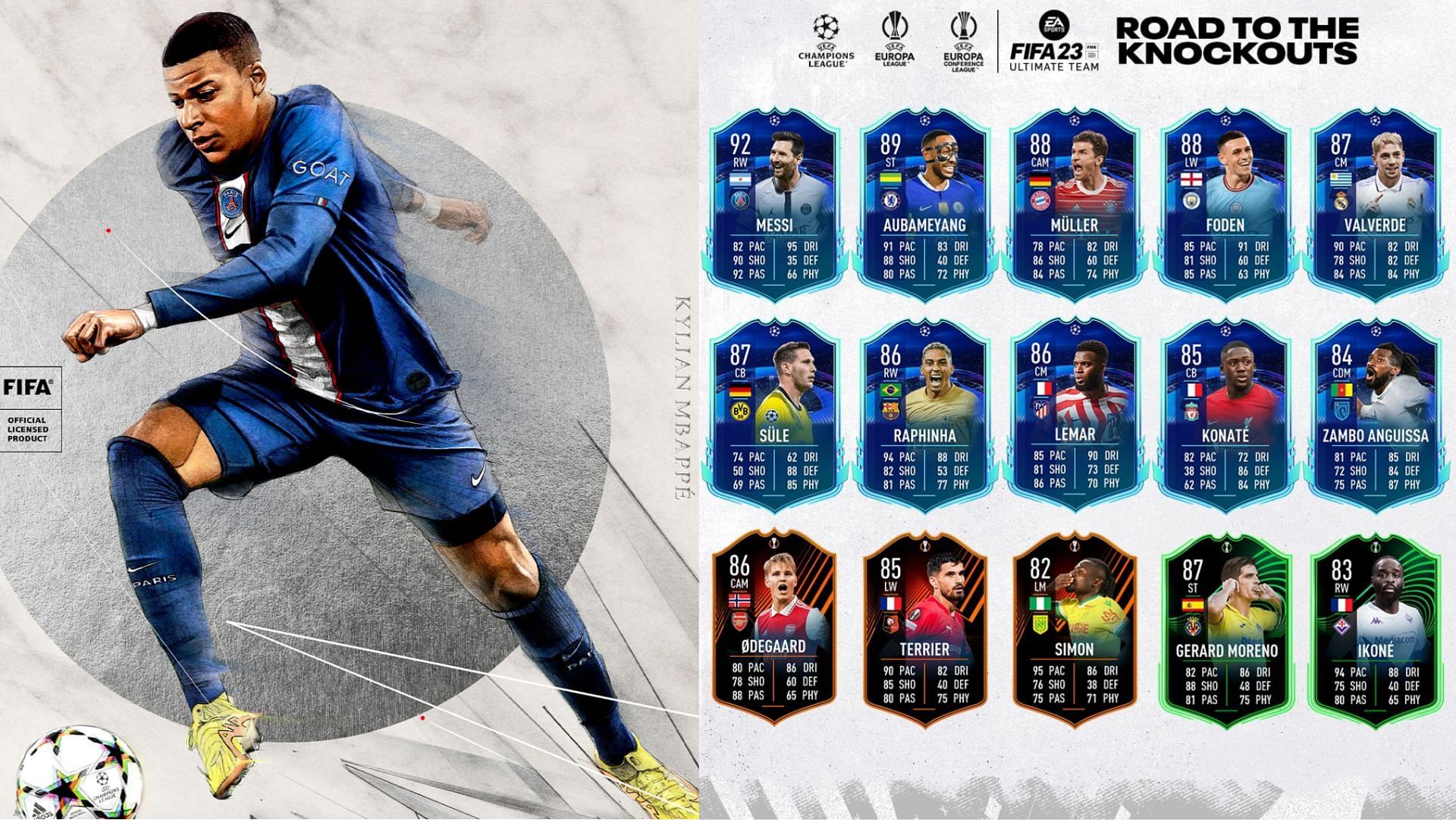 Many RTTK cards will receive upgrades to improve their in-game stats (Images via EA Sports)