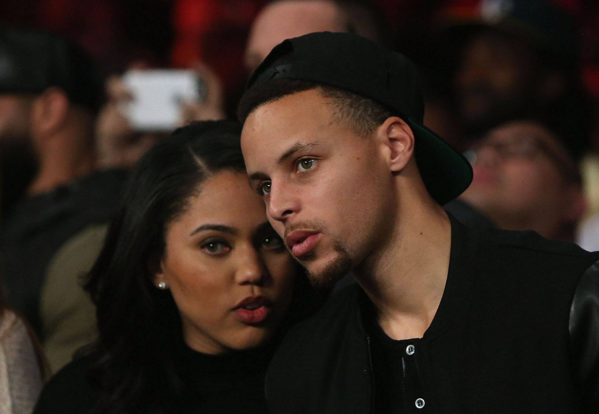 Ayesha and Steph Curry