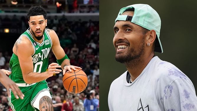 "He is definitely one of the best offensive forces in the league" - Nick Kyrgios backs Boston Celtics star Jayson Tatum for MVP