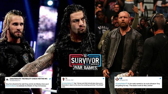 "Jon Moxley show up at Survivor Series" - Twitter wants the AEW World Champion to make a blockbuster WWE appearance on The Shield's 10-year anniversary