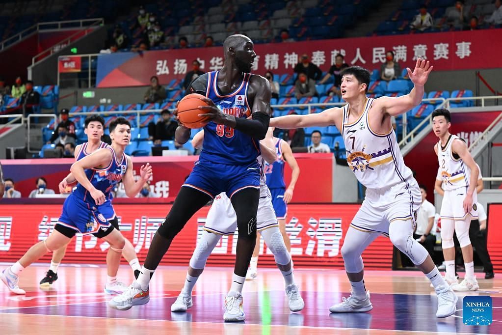 Xinjiang Flying Tigers center Tacko Fall