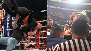 Raw में Brock Lesnar ने उठाया चौंकाने वाला कदम, WWE ऑफिशियल को F5 देते हुए किया धराशाई