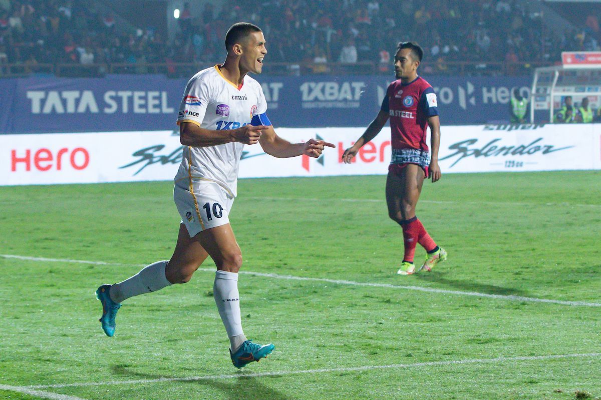 Cleiton scored a brace today (Image courtesy: ISL Media)