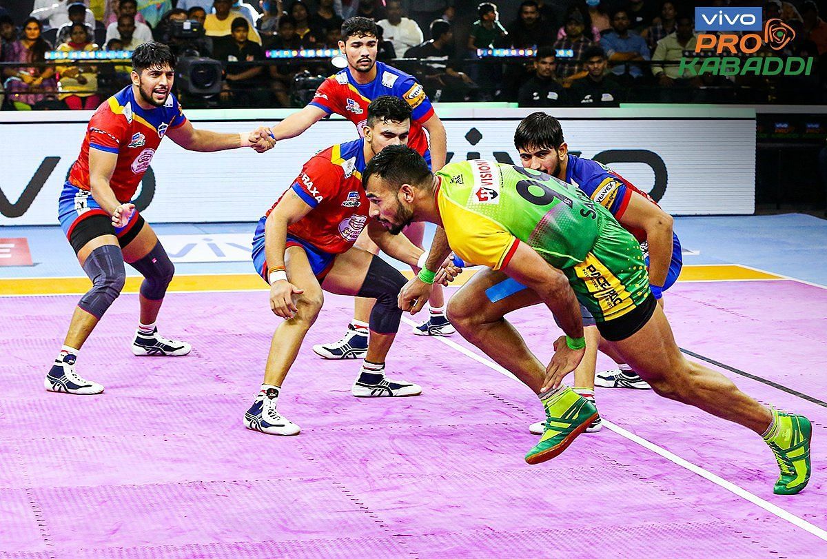 Patna Pirates were in action yesterday in PKL (Image: Pro Kabaddi/Twitter)