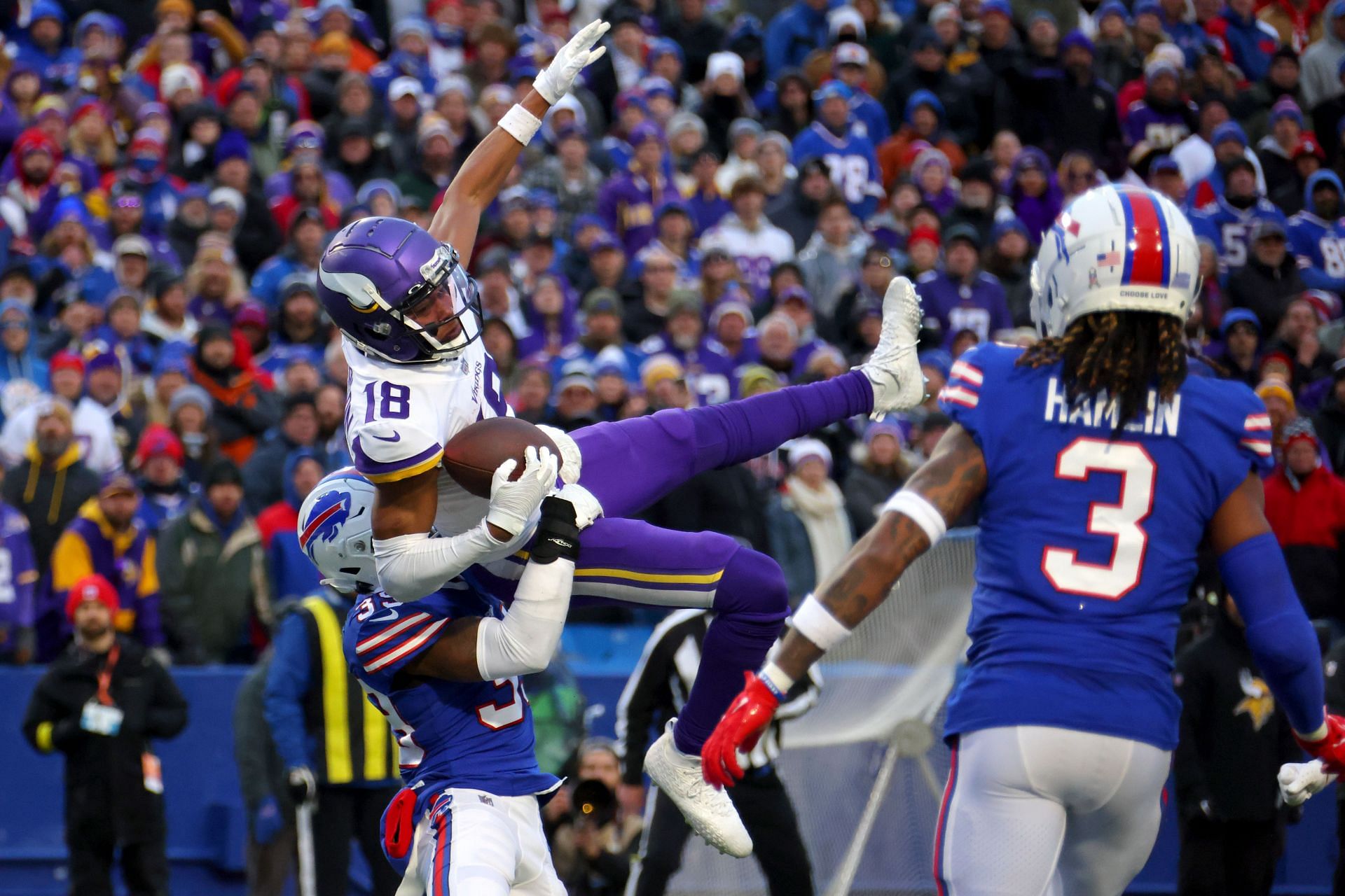 I just gotta knock the f**king ball down” – Justin Jefferson's showstopping  one-handed catch has Bills CB rueing play
