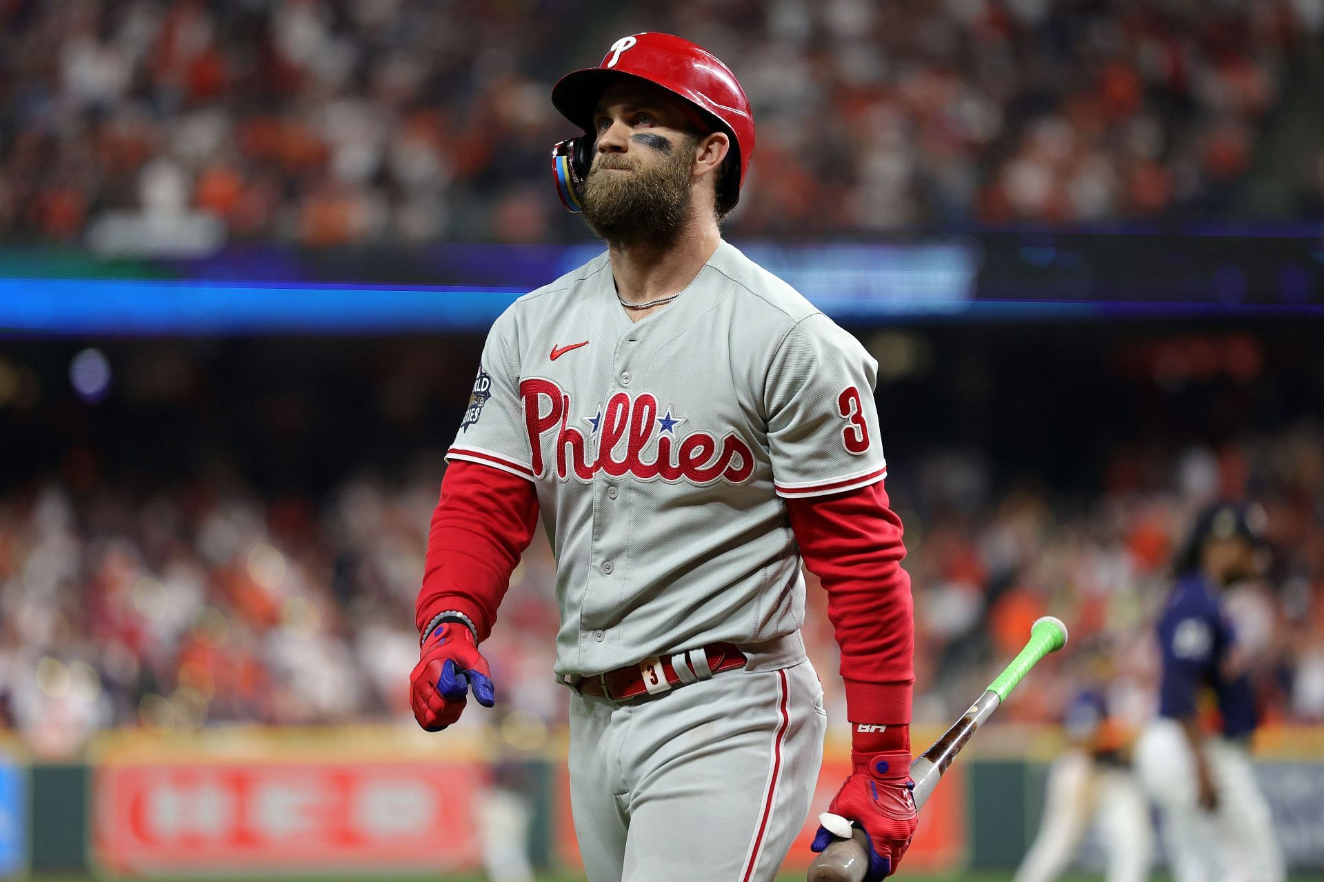 Where does Bryce Harper's career stats rank him among the best MLB hitters  of all time?