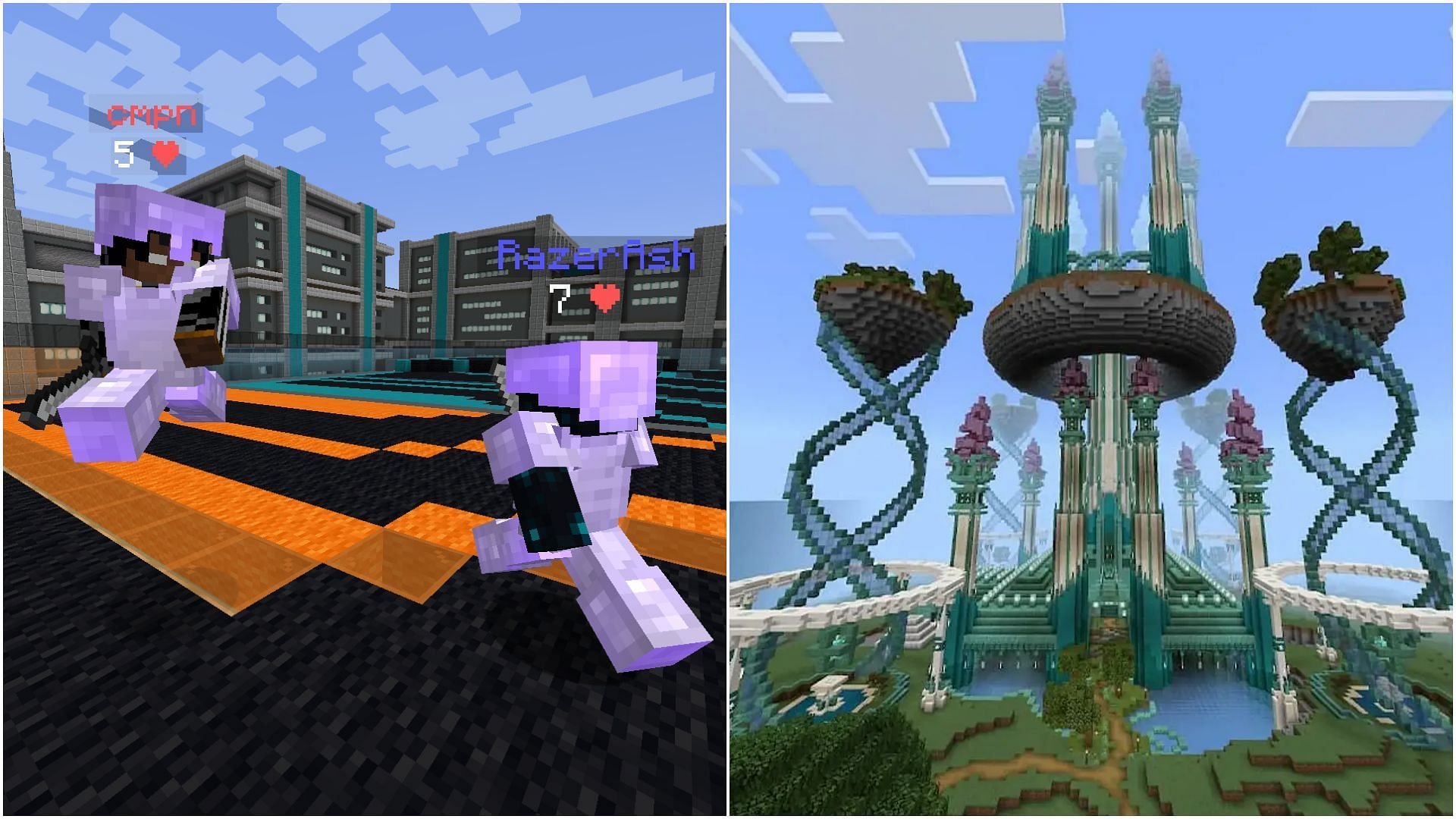 There are a lot of activities to do with friends in Minecraft (Image via Sportskeeda)