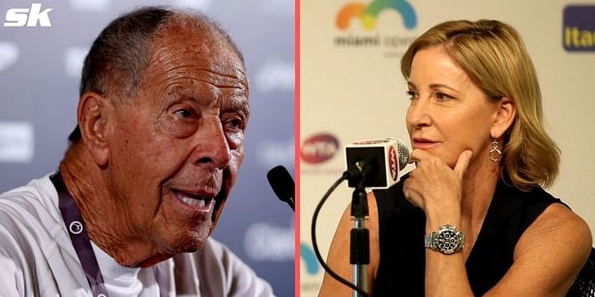 "Sending you lots of love and prayers" - Chris Evert shares touching message for legendary tennis coach Nick Bollettieri as he fights for his life
