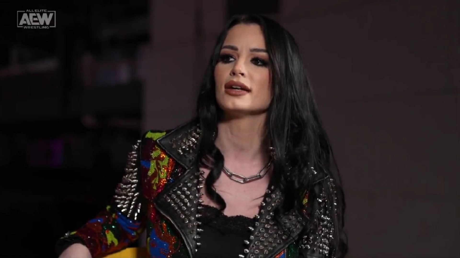 AEW star Saraya appeared earlier on Dynamite.