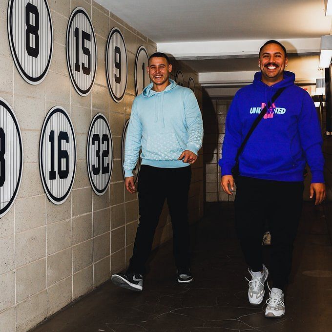 Nestor Cortes Posts Instagram Photo with Anthony Rizzo at Dolphins Game -  Fastball