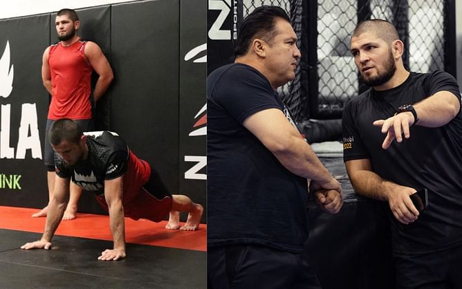 Khabib Nurmagomedov puts fighters "in jail" and takes their phone away if they go out of line, says Javier Mendez