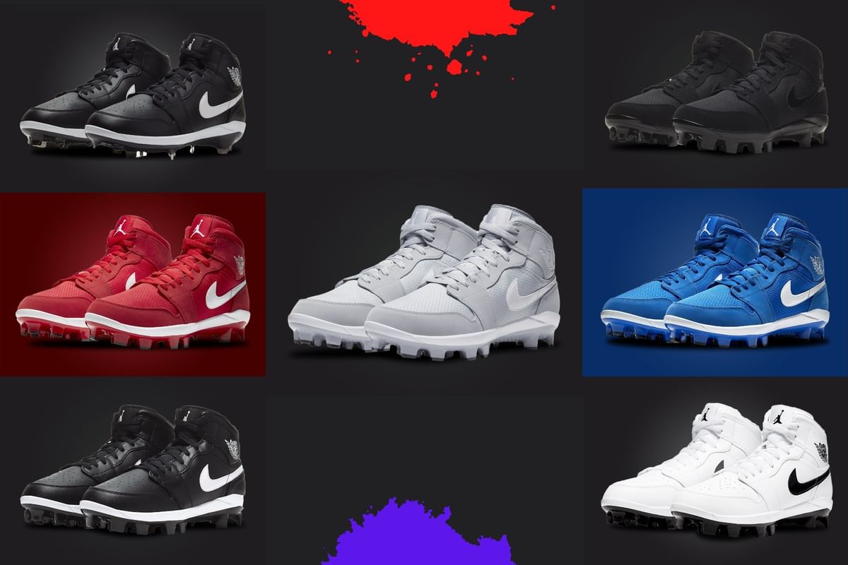 aj1 baseball cleats
