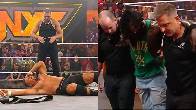 WWE NXT रिजल्ट्स: मेन इवेंट में मचा जबरदस्त बवाल, Raw Superstar की मैच में हालत हुई खराब