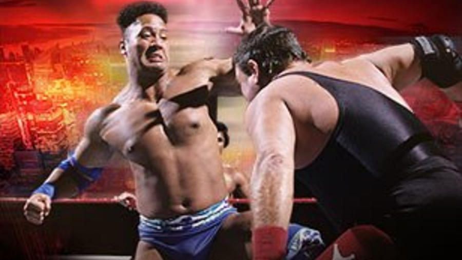 Dwayne The Rock Johnson during his debut match at Survivor Series