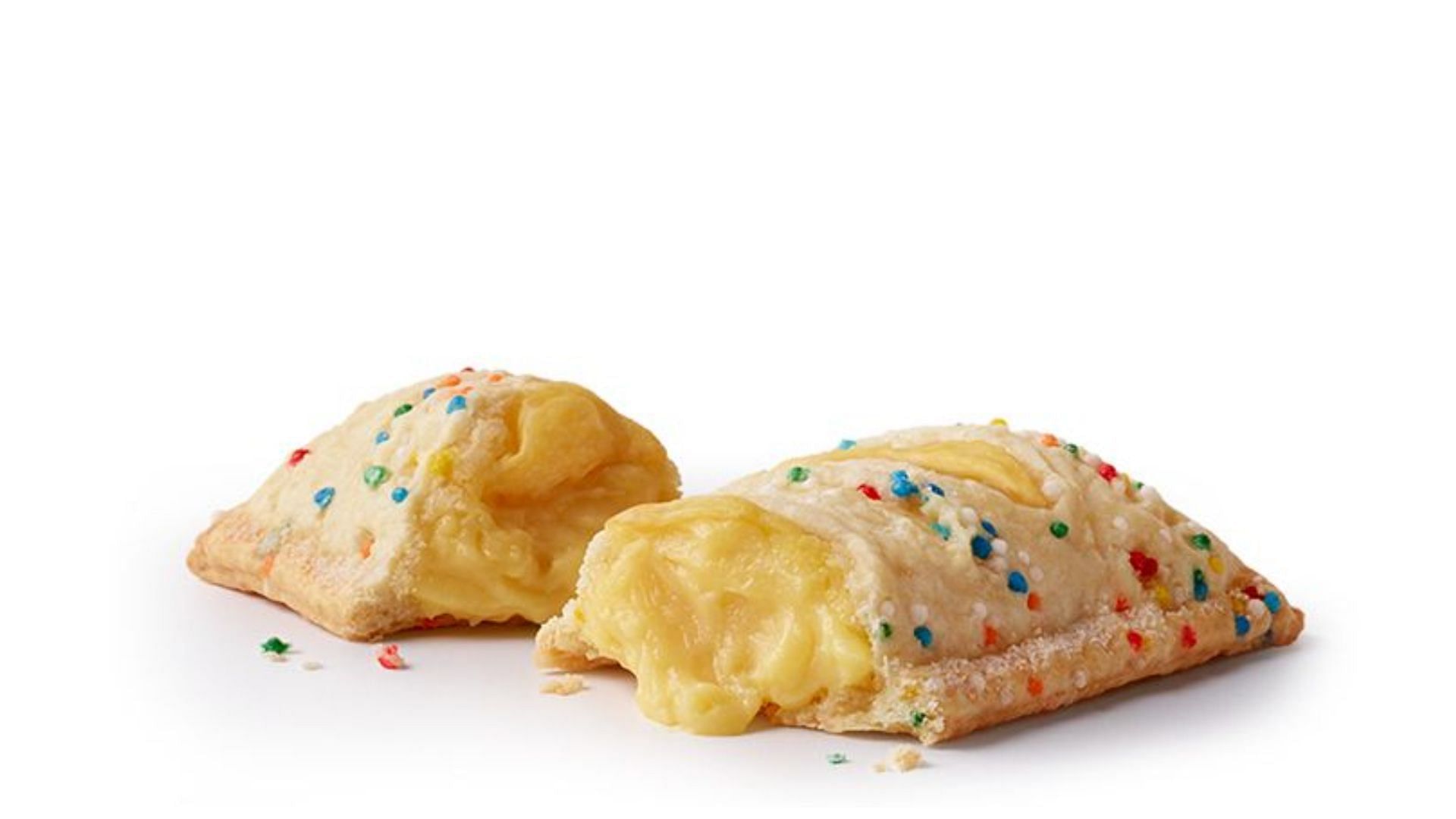 Creamy vanilla custard filled McDonald&rsquo;s Holiday Pies (Image via McDonald&rsquo;s)