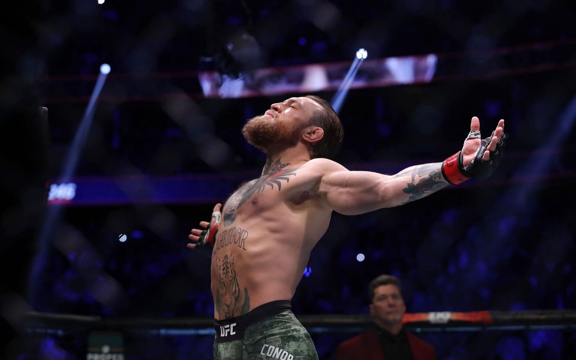 UFC lightweight and former two-division UFC champion Conor McGregor