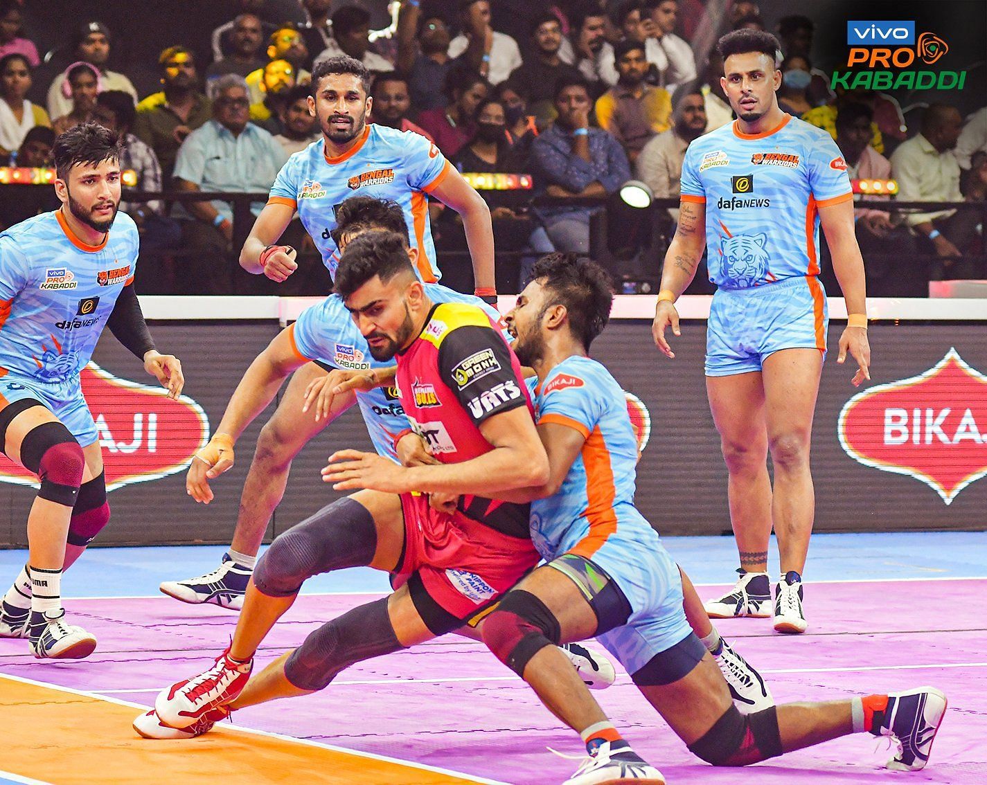 Bengaluru Bulls are second in the points table right now (Image: PKL/Twitter)