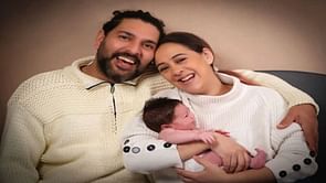 "Thank you for letting my sleeping secrets out" - Yuvraj Singh's funny comment on Hazel Keech's wedding anniversary post