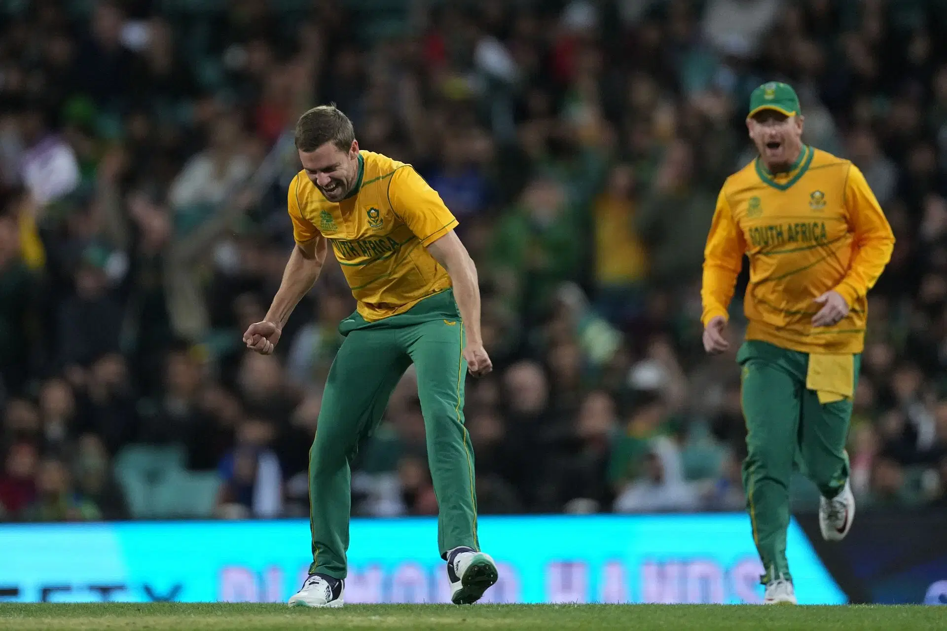 Anrich Nortje picked up four wickets against Pakistan (Image: Getty)