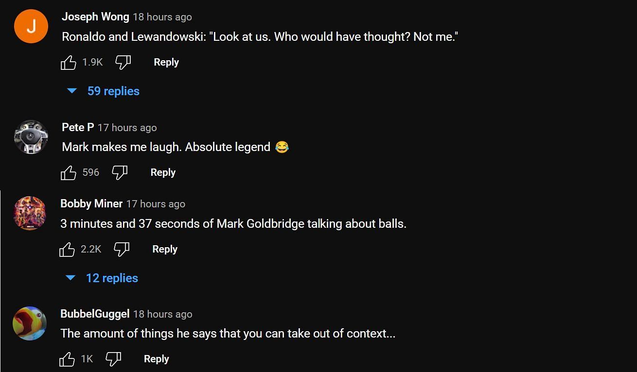 Fans left in hilarity following Mark&#039;s rant (Image via That&#039;s Mark Goldbridge YouTube)