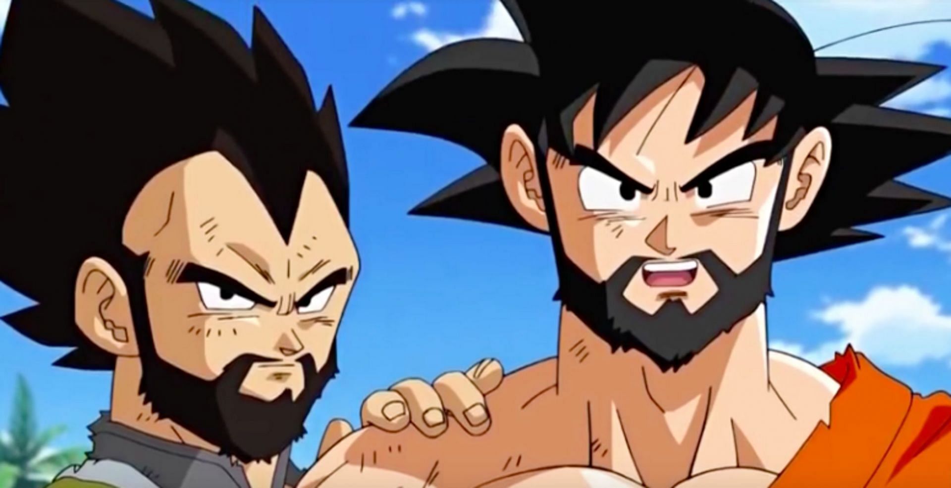 Goku and Vegeta (Image via Toei Animation)