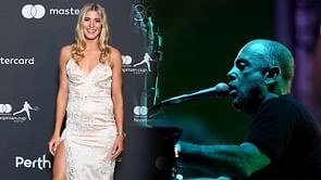 Eugenie Bouchard attends Billy Joel's Madison Square Garden concert