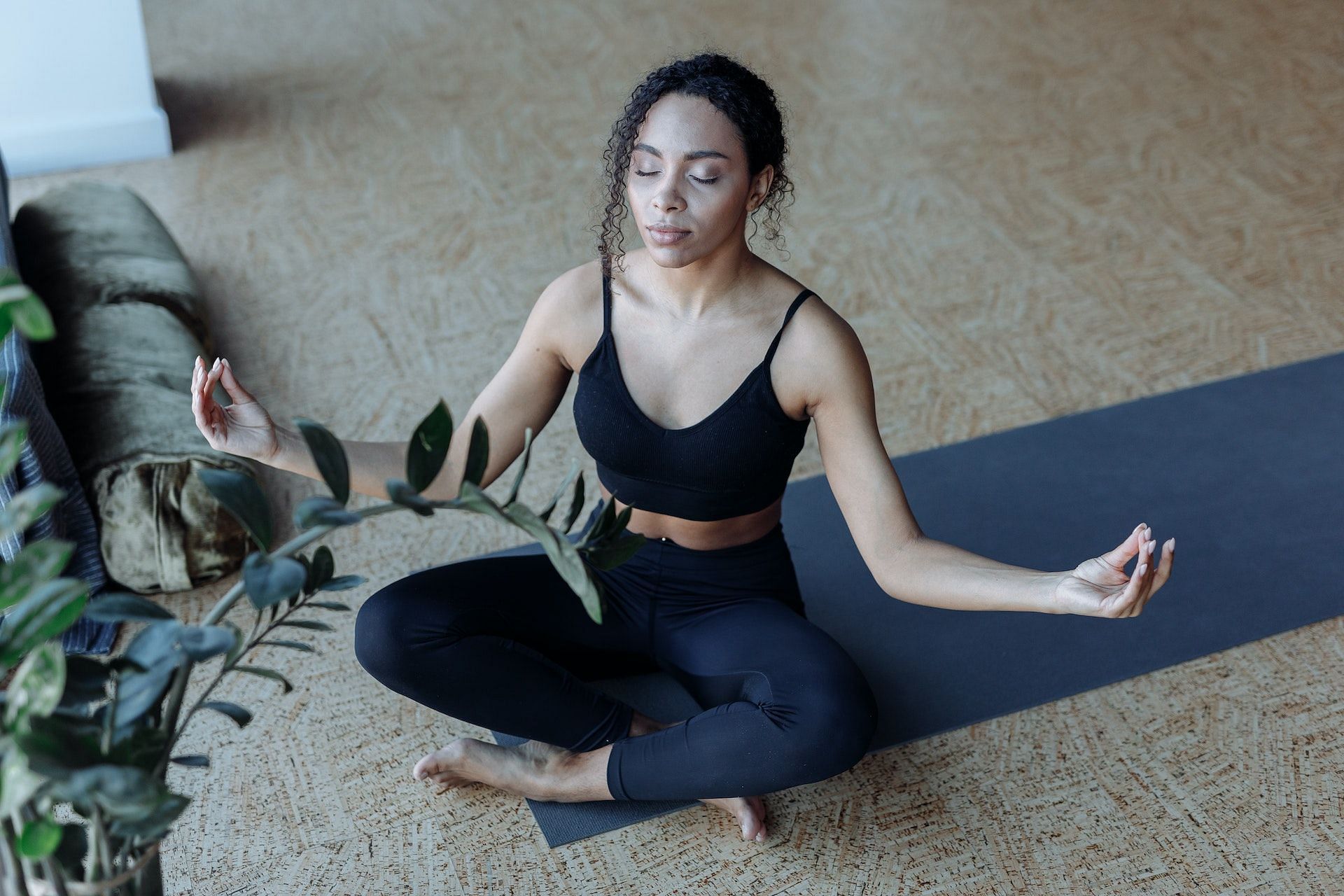 Yoga helps improve hormonal imbalance issues. (Photo via Pexels/Thirdman)