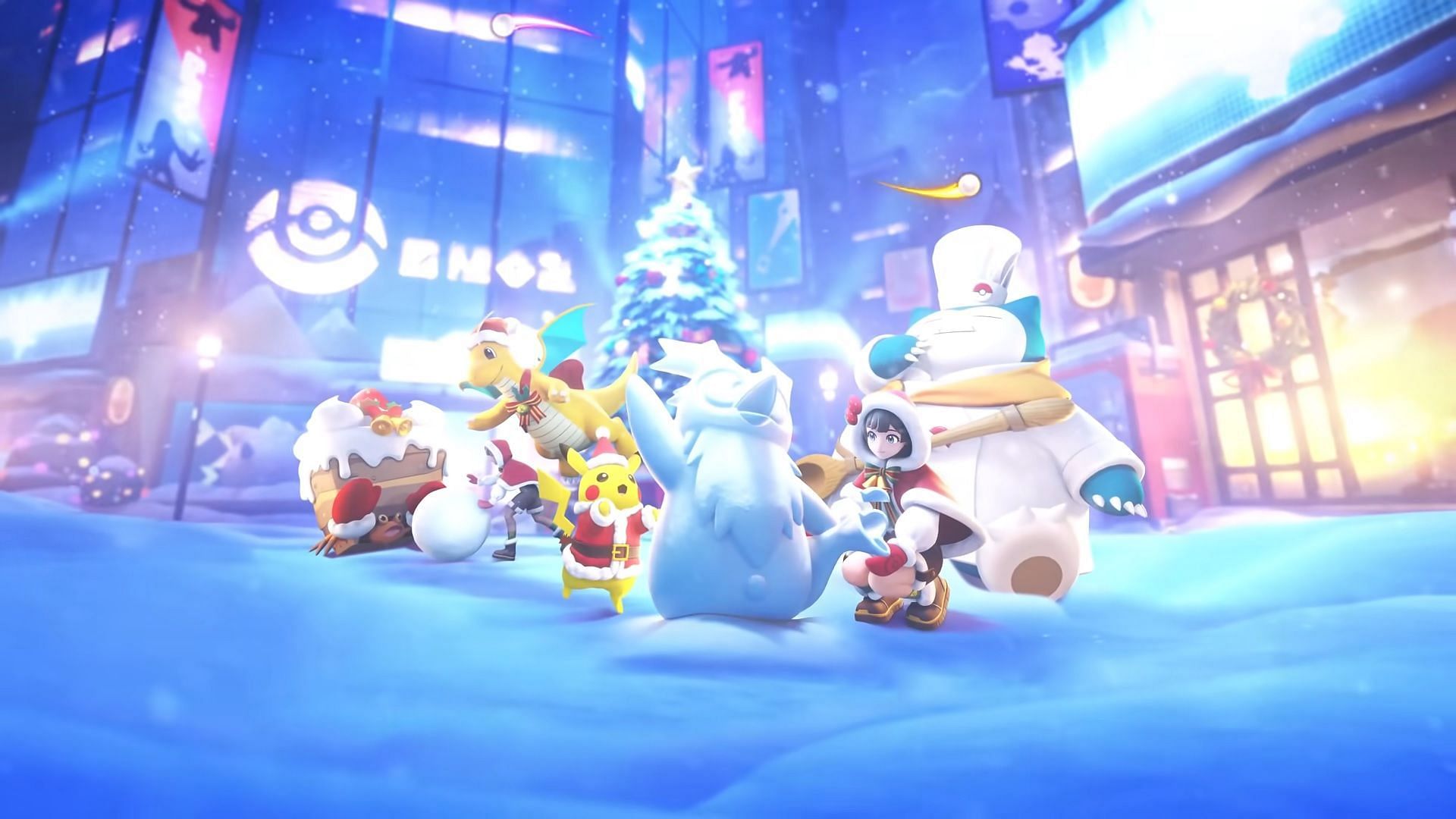 Pokémon UNITE  Pokémon UNITE's Holiday Festivities Will Be Snow Much Fun