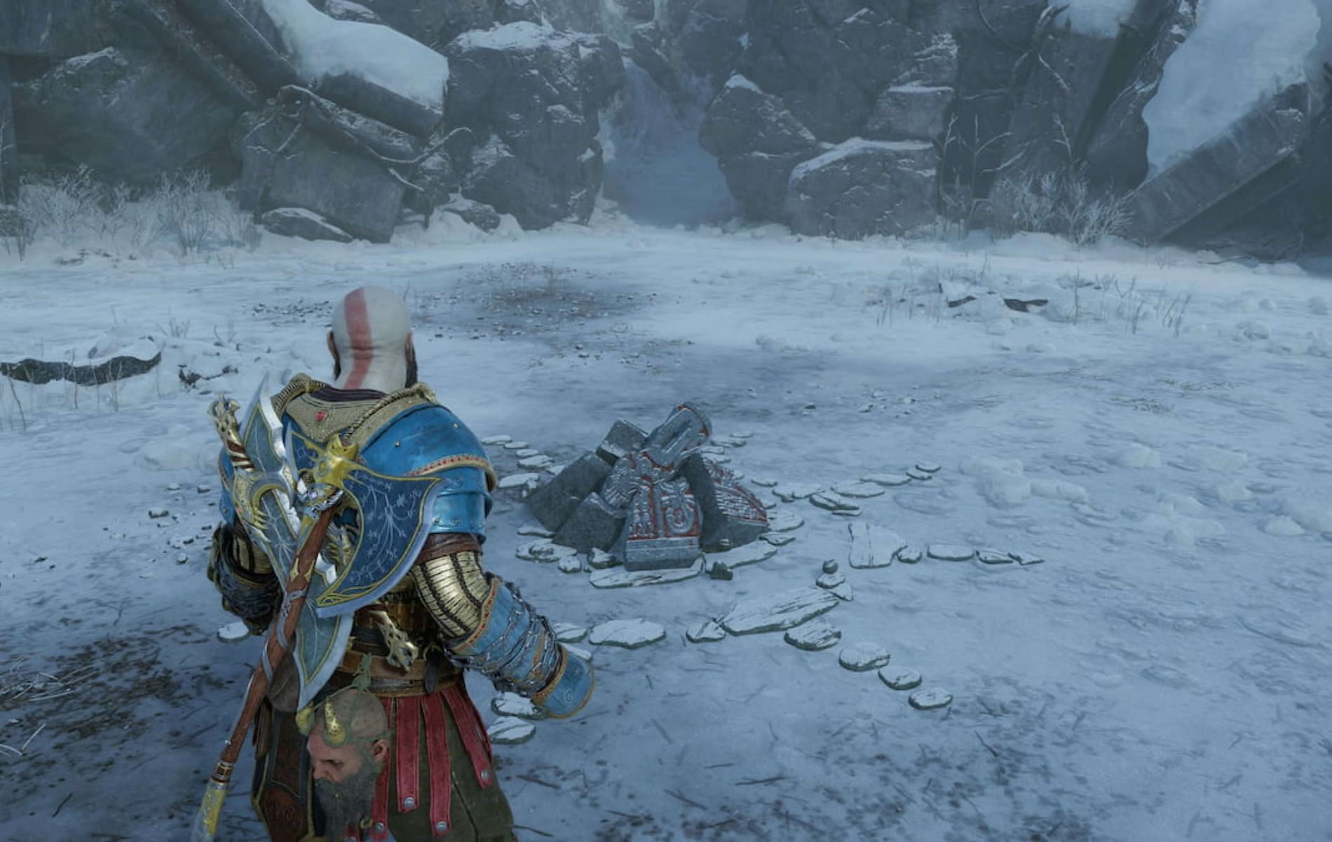 There are 10 gravestones that spawn Berserker Souls in God of War Ragnarok (Image via Santa Monica Studio)