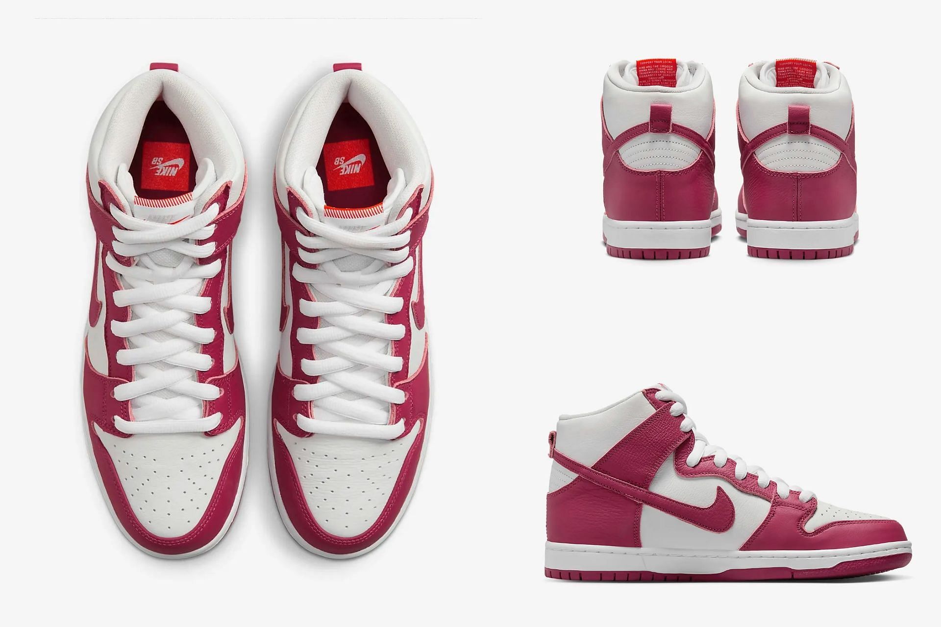 Where to buy Nike SB Dunk High Pro “Sweet Beet” Skate shoes? Price