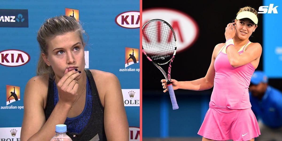 Eugenie Bouchard spoke about her infamous twirl incident at the Australian Open