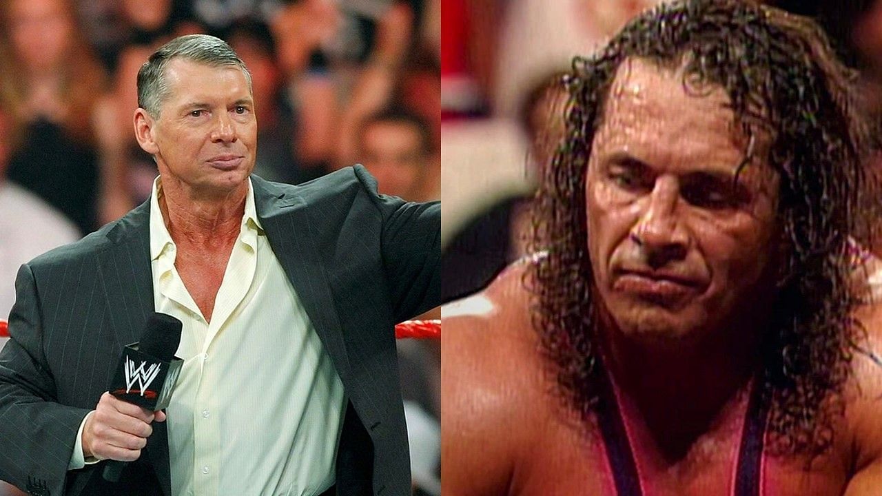 Vince McMahon and Bret Hart did not see eye-to-eye on the finish of the match