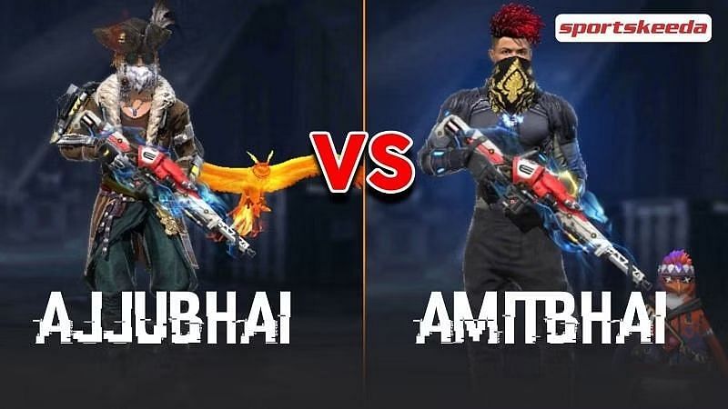 Ajjubhai (Total Gaming) vs Amitbhai (Desi Gamers) (Image via Garena)
