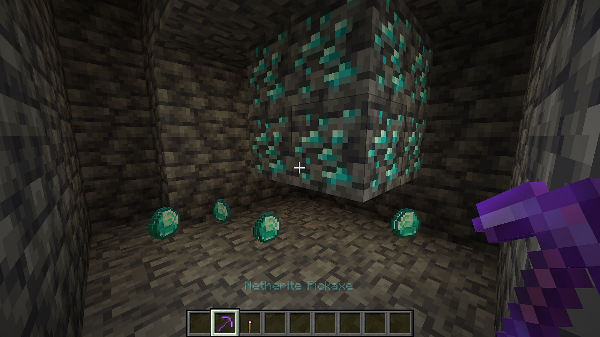 Y level -58 is the best place to mine for diamonds in Minecraft (Image via Mojang)