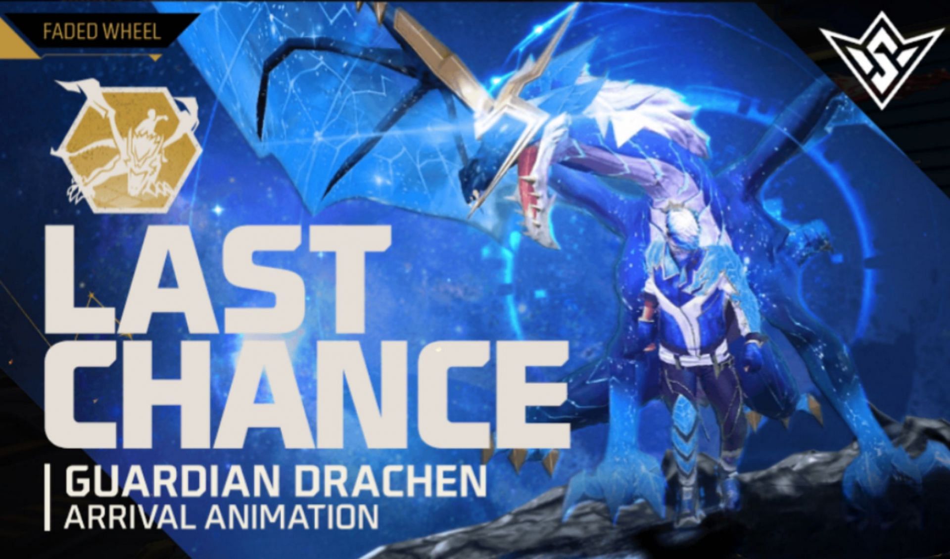 Última chance de conseguir a animação de chegada do Drachen (Imagem via Garena)