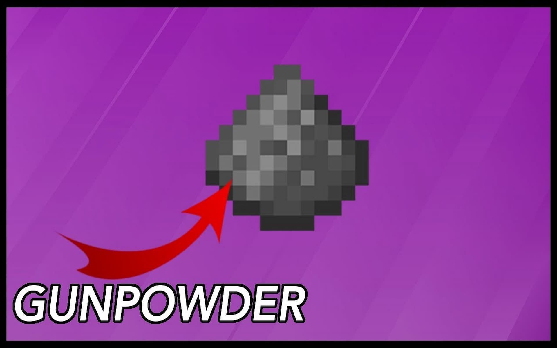 Players can farm gunpowder in a few ways (Image via YouTube/RajCraft)