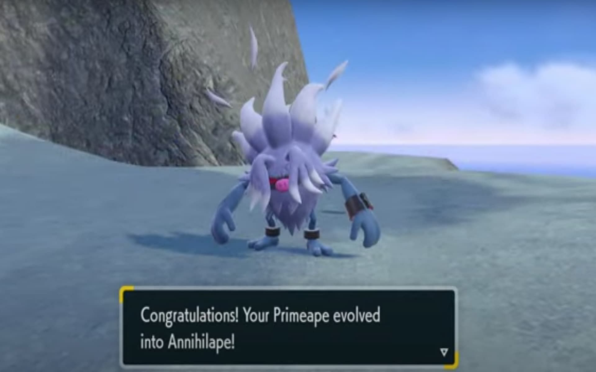 Primeape can evolve into a new evolution: Annihilape (Image via YouTube/RaZzi)