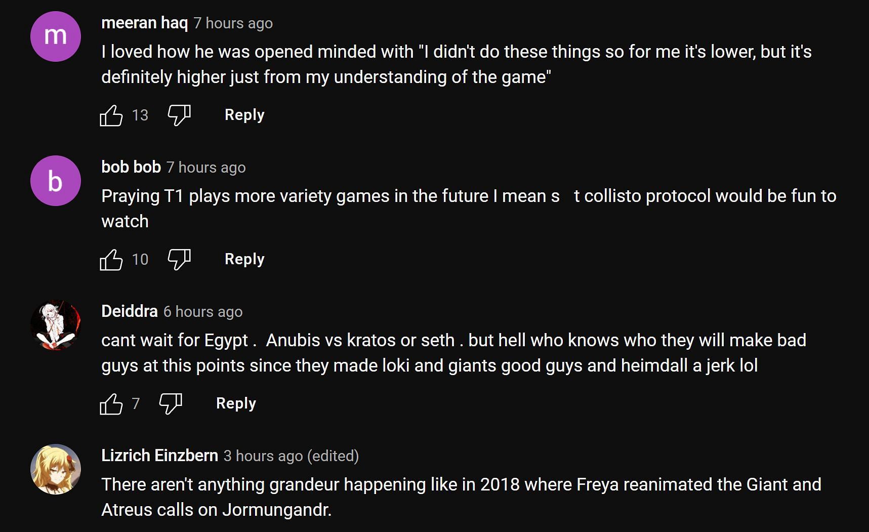 Fans in the YouTube comments section react to the streamer's review (Image via Daily Tyler1 Clips/YouTube)