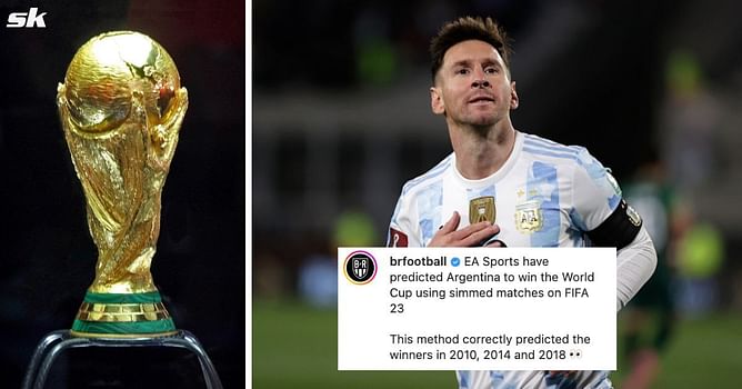 EA Sports simulate 2022 World Cup on FIFA 23: Lionel Messi's Argentina emerge victorious in Qatar