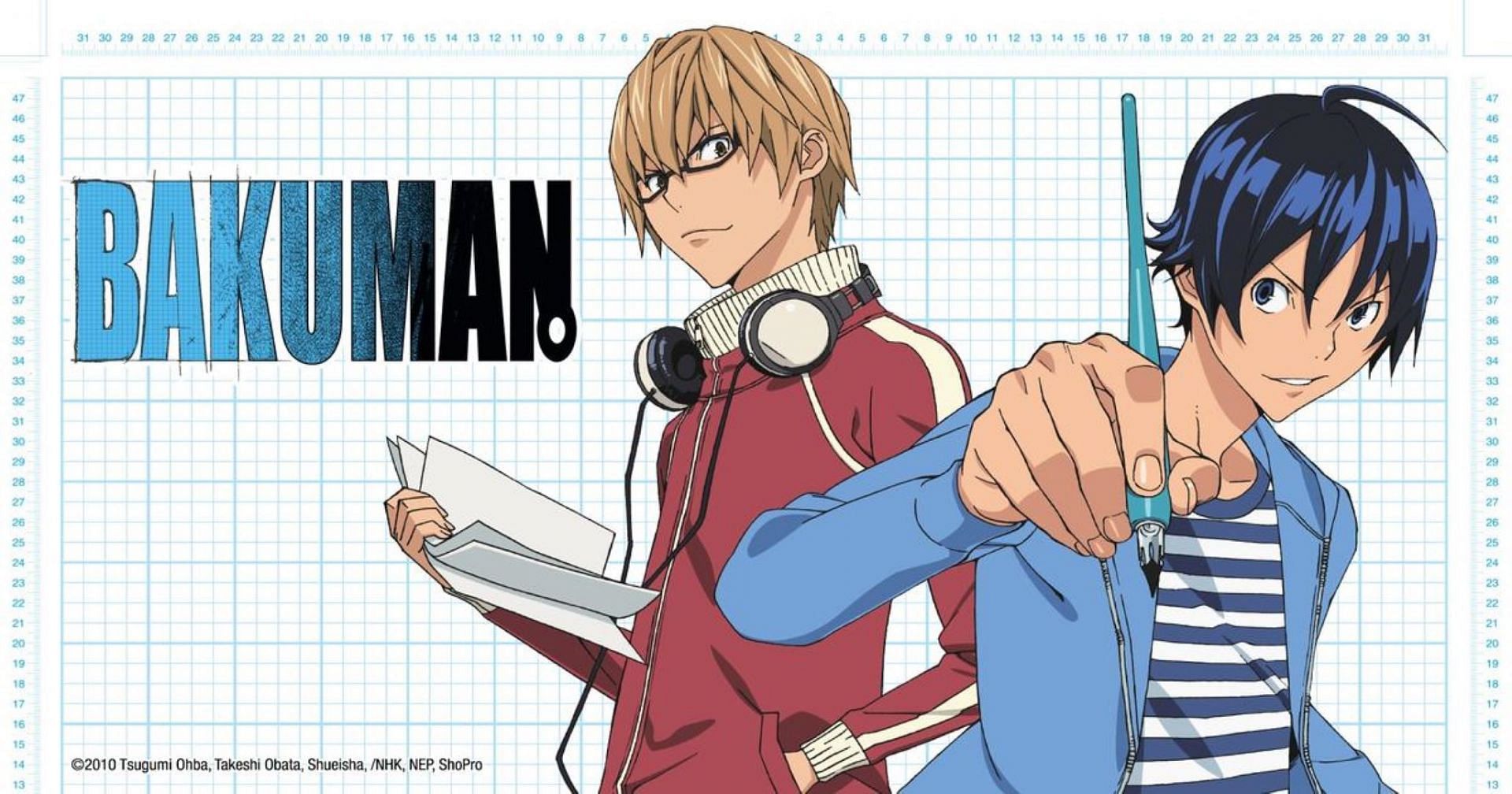 Bakuman (Image via Studio J.C. Staff)