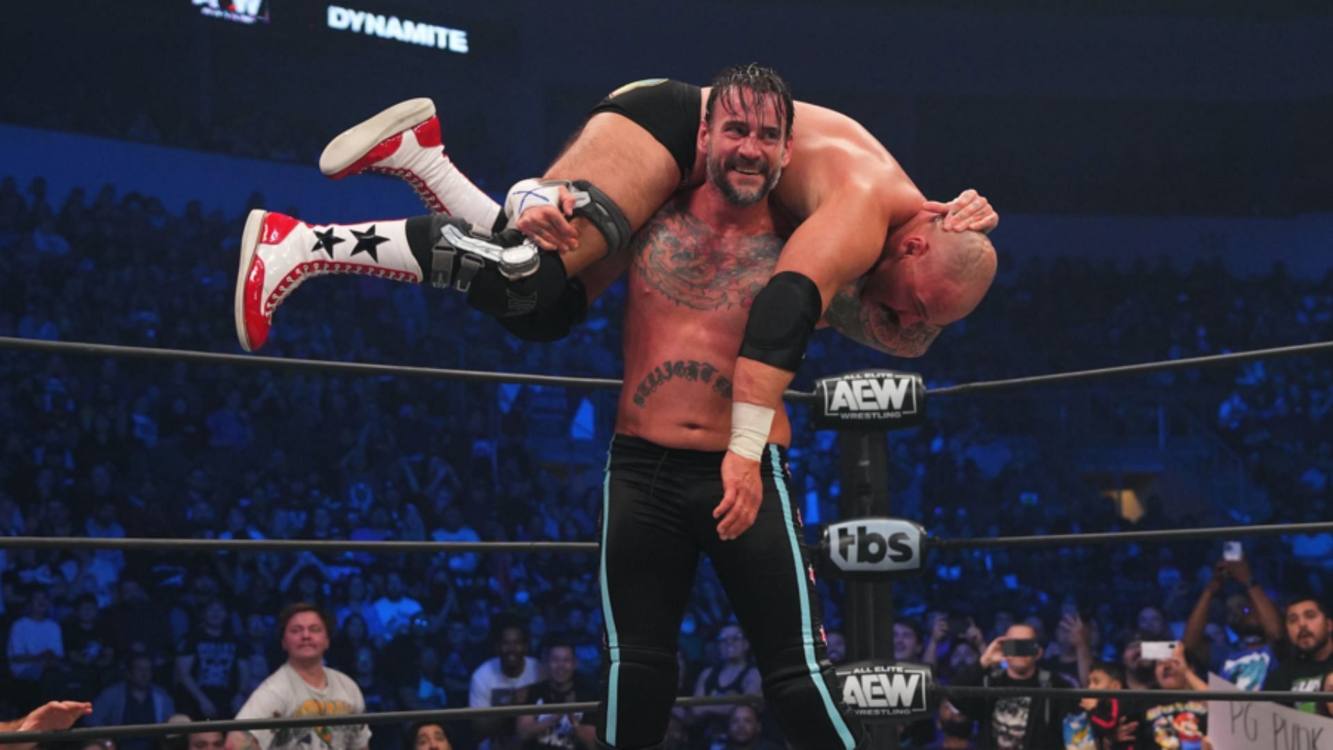 CM Punk was mocked by a top AEW star on Dynamite