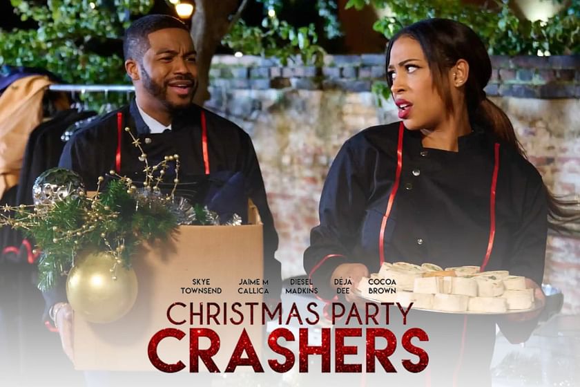 Skye Townsend's Christmas Party Crashers Who stars in the BET+ drama film?