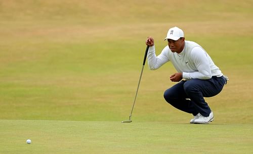 Tiger Woods at The 150th Open - Day Two (Image via Kevin C. Cox/Getty Images)