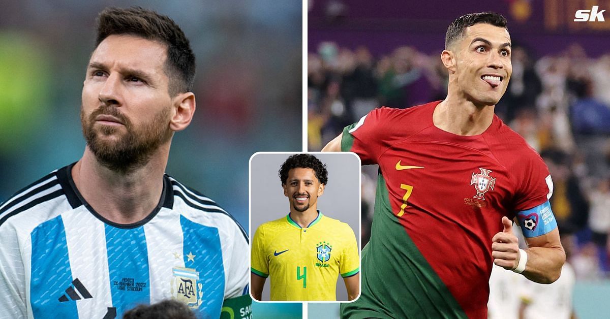 Marquinhos made incredible claim about Lionel Messi and Cristiano Ronaldo