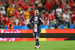 Is Lionel Messi playing for PSG against Lorient today?