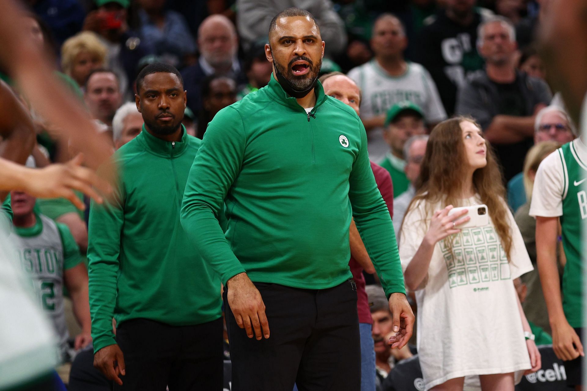 Suspended Boston Celtics head coach Ime Udoka