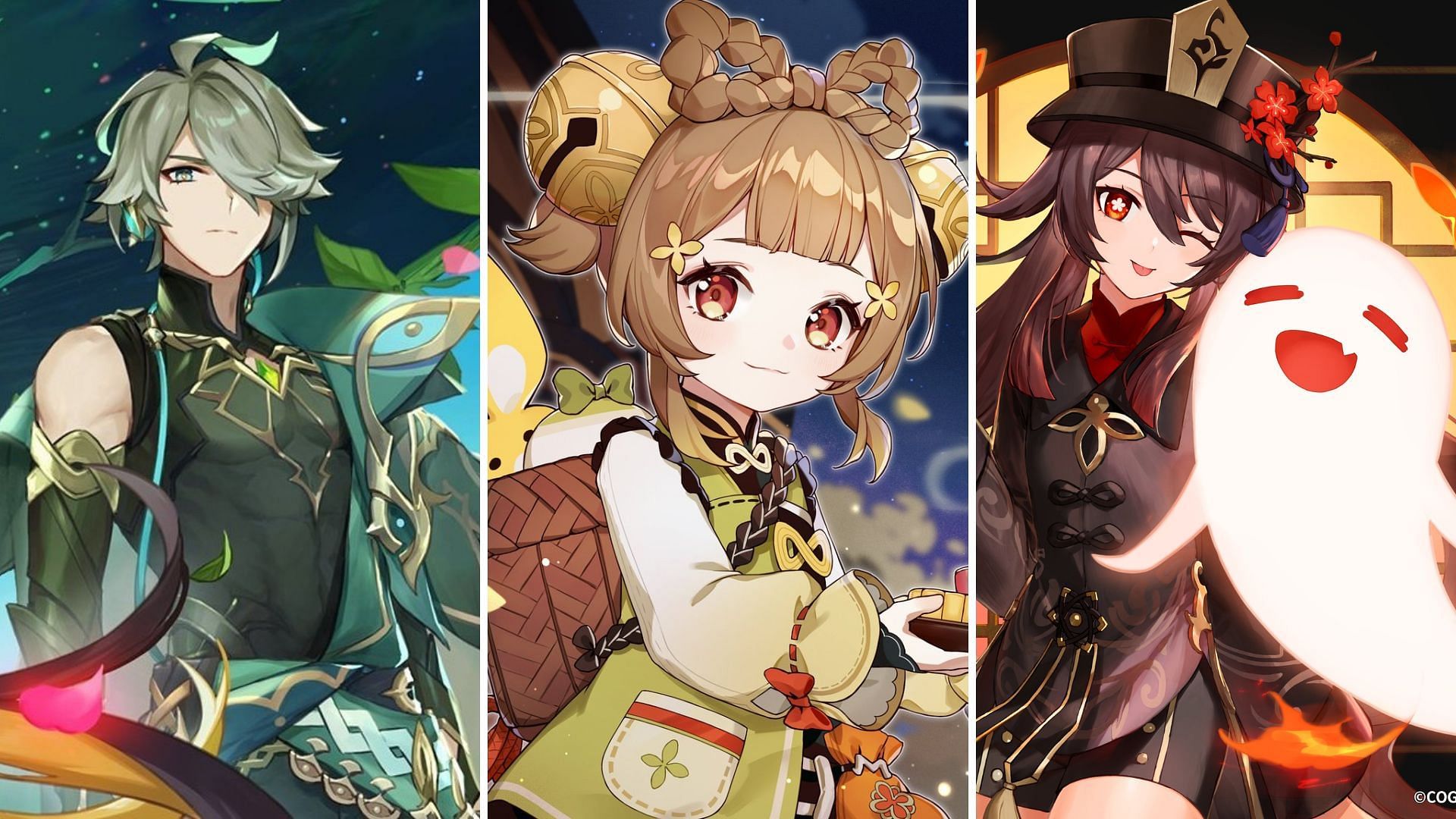 These characters are confirmed to appear on the 3.4 banners (Image via miHoYo)
